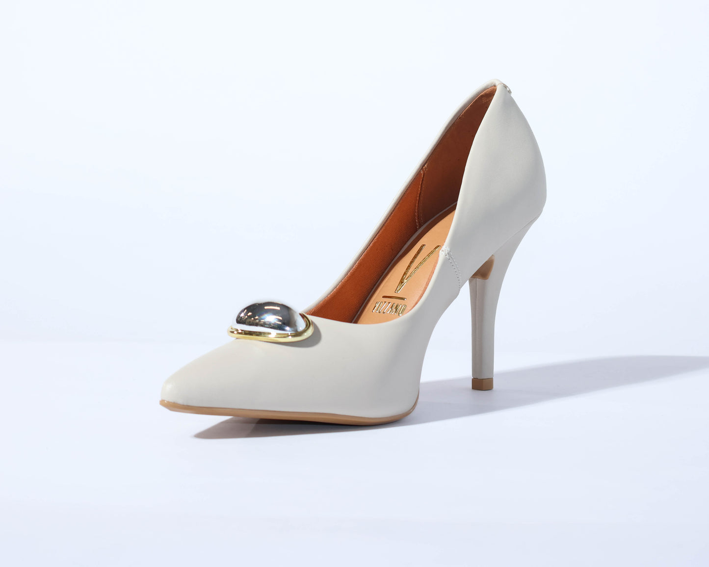 Studded Court Heel VIZZANO