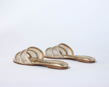 Net Flat Sandal VIZZANO