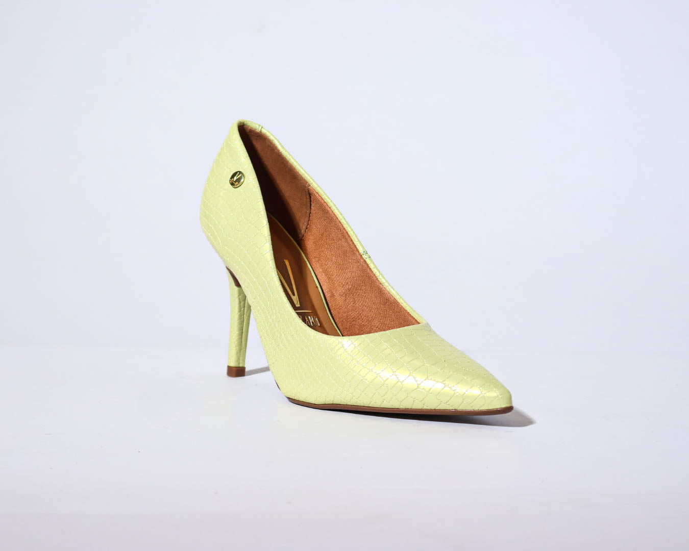 Croco Court heel VIZZANO