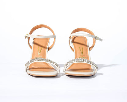 Diamante Heel Sandal  VIZZANO