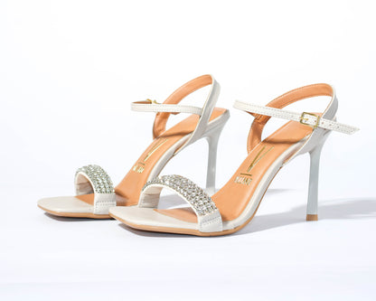 Diamante Heel Sandal  VIZZANO