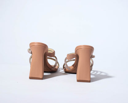 Mule Crystal Sandal VIZZANO
