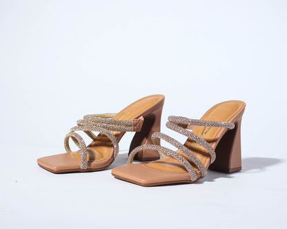 Mule Crystal Sandal VIZZANO