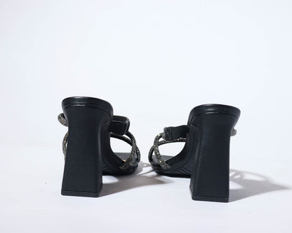 Mule Crystal Sandal VIZZANO